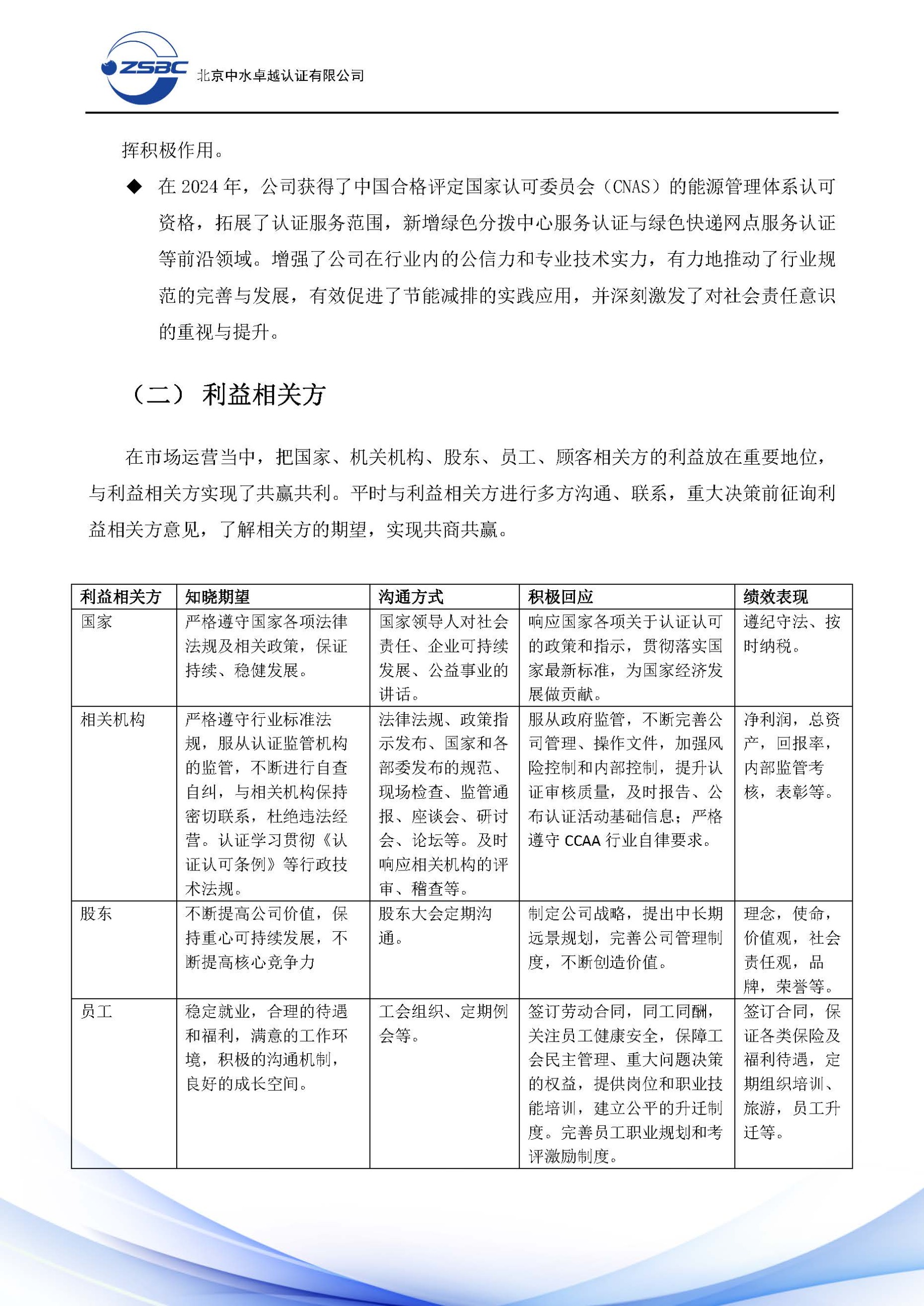中水卓越认证有限公司
